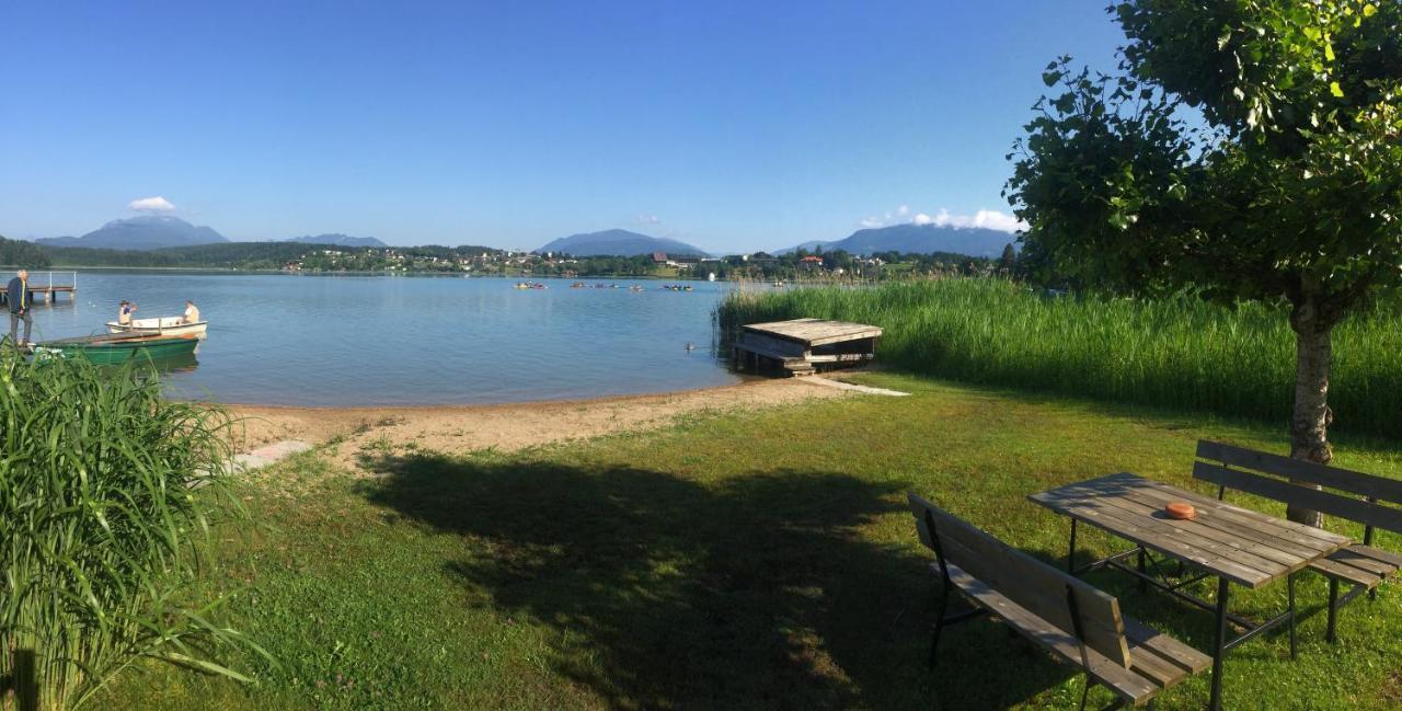 Ferienhaus Rafaela Mit Privatstrand Apartment Ledenitzen Luaran gambar
